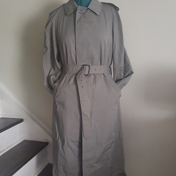 Aquascutum London Aqua 5 Unisex Trench Coat - Picture 1 of 16